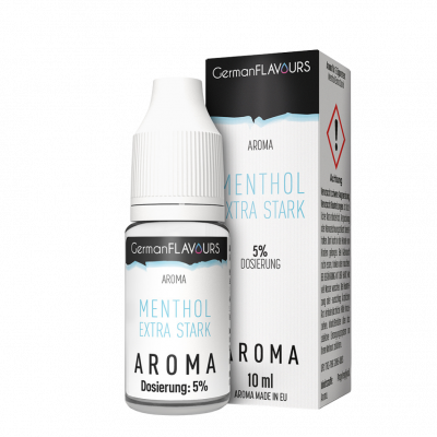 Menthol Extra Stark – GermanFLAVOURS – Aroma 10 ml