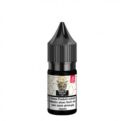 Cookie & Cream - OWL Salt - Nicsalt Liquid 10 ml