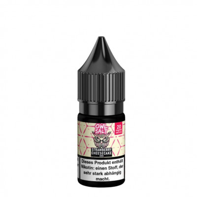 Strawberry Cheesecake - OWL Salt - Nicsalt Liquid 10 ml