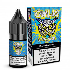 Sour Blue - OWLIQ - Nicsalt Liquid 10 ml Sour Blue - OWLIQ - Nicsalt Liquid 10 ml