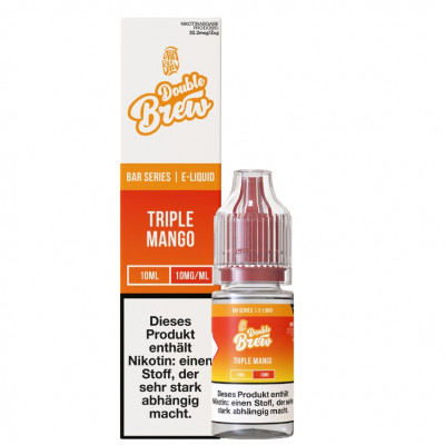Triple Mango - Double Brew Bar Series - Nicsalt Liquid 10 ml