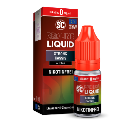 Strong Cassis V2 - SC Red Line - Nicsalt Liquid 10 ml