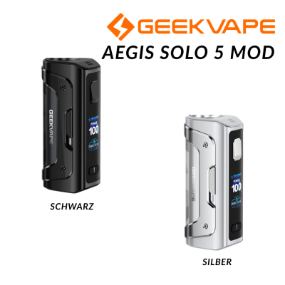 Aegis Solo 5 Mod - GeekVape - Akkuträger
